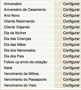 Controle Emails Automáticos