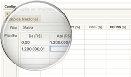 Gerenciamento de Imposto