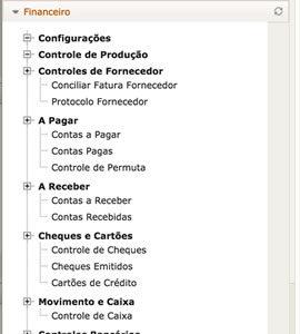 Módulo Financeiro